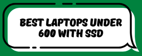 Best Laptops Under 600 with SSD [2022-Latest]