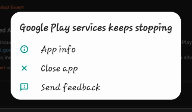 Why does google play store keep stopping?