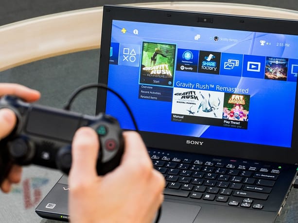 how to play ps4 on laptop screen with hdmi