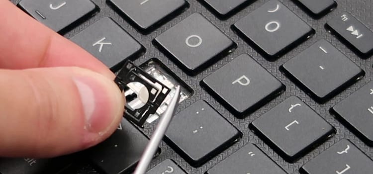 Here is How To Put A Key Back On A Laptop